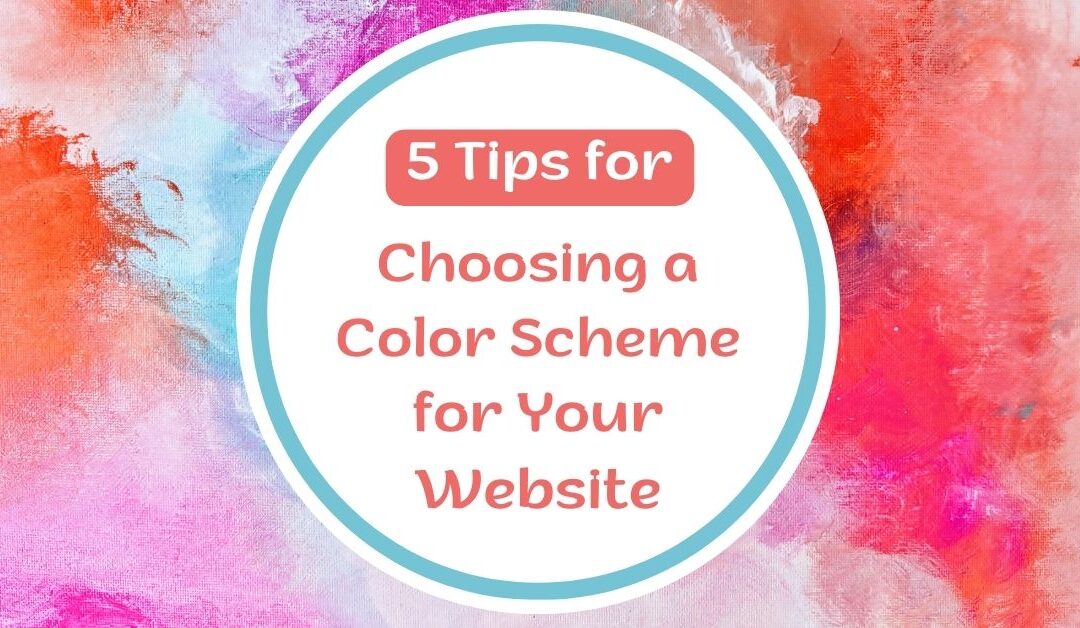 Choosing a color scheme for your website