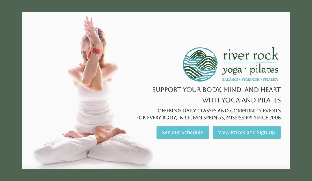 Redesigning a yoga studio website